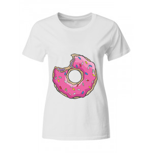  Tricou cuplu Homer și gogoașă. Photo 3